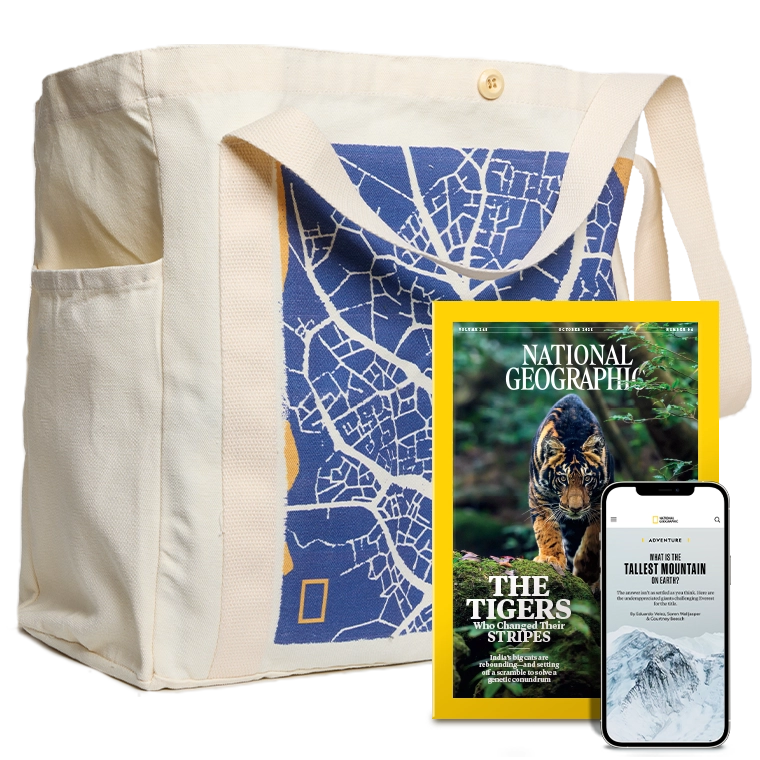 Select Nat Geo Digital & Print + Tote