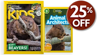National Geographic Kids magazine and book bundle