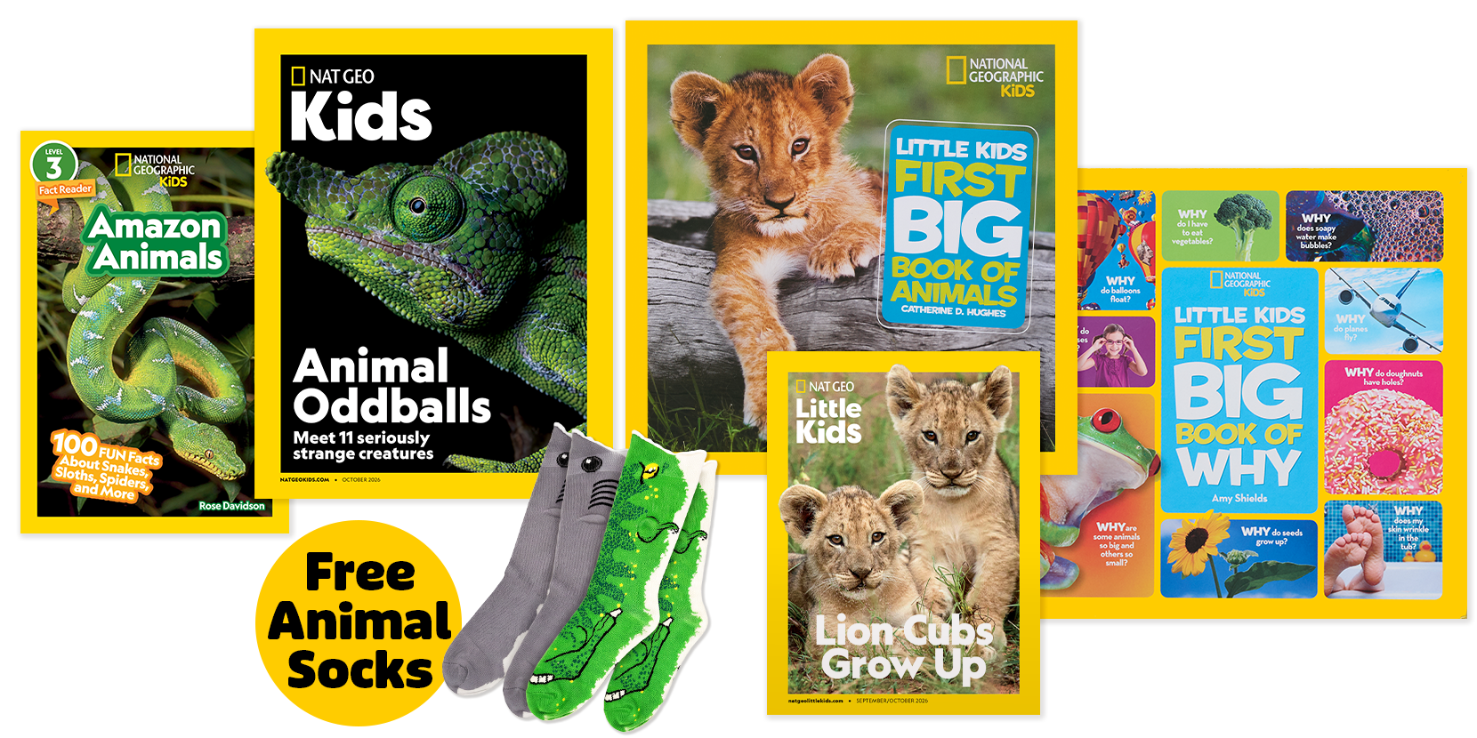 Nat Geo Kids and Nat Geo Little Kids magazines